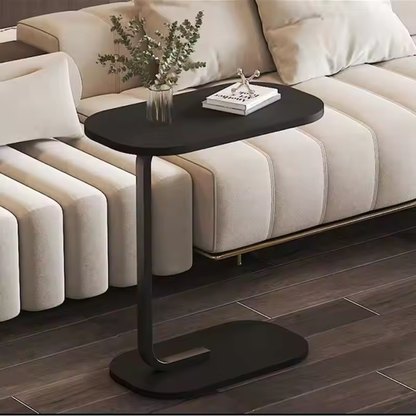 C-Shaped Sofa Side Table